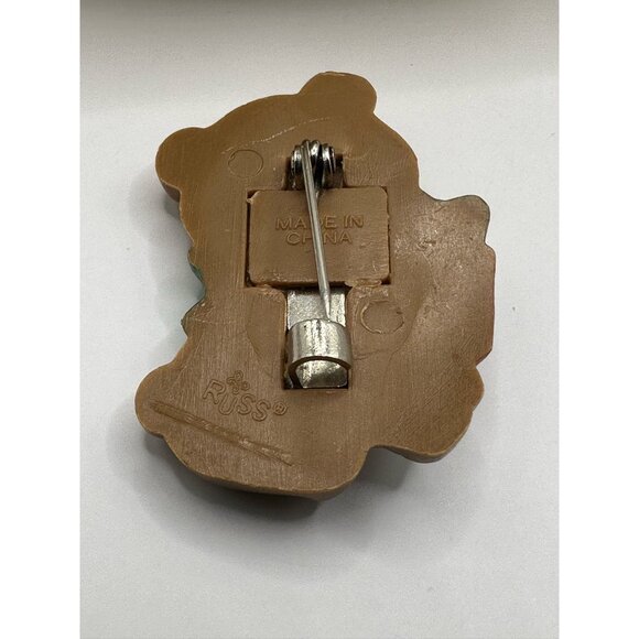 Russ Christmas Holiday Gift Bear Brooch - Picture 3 of 5
